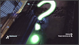 Start off by heading to the question mark north of the Trophy cage #1 - Batman trophies (01-09) | Bowery - Bowery - Batman: Arkham City Game Guide