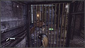 Now equip the Batarang and throw it into the left question mark #1 - Batman trophies (10-21) | Bowery - Bowery - Batman: Arkham City Game Guide