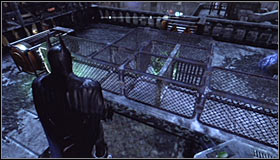 Shoot at the left magnet and make the sphere move slightly to the right #1 - Batman trophies (22-30) | Bowery - Bowery - Batman: Arkham City Game Guide