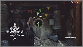 Stay on the upper floor (the one with the Loading Bay) and examine the northern wall - Batman trophies (01-15) | Steel Mill - Steel Mill - Batman: Arkham City Game Guide