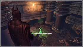 After the detonation, jump into the newly created hole #1 - Batman trophies (01-15) | Steel Mill - Steel Mill - Batman: Arkham City Game Guide