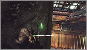After using the shaft, look up and find a spot where you can use the Grapnel Gun #1 - Batman trophies (01-15) | Steel Mill - Steel Mill - Batman: Arkham City Game Guide