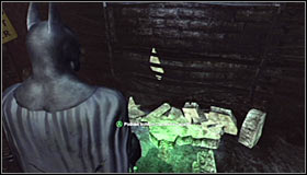 Get to the Boiler Room, which has been described in the Hot and Cold walkthrough - Batman trophies (16-24) | Steel Mill - Steel Mill - Batman: Arkham City Game Guide