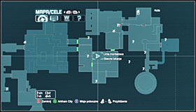 Start off in the room east of the Trophy, inside the room with the electrical cars to be precise #1 #2 - Batman trophies (16-24) | Steel Mill - Steel Mill - Batman: Arkham City Game Guide