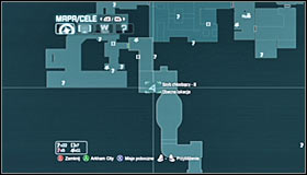 Start off south of the Trophy, on the other side of the river - Batman trophies (16-24) | Steel Mill - Steel Mill - Batman: Arkham City Game Guide