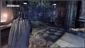 Stand in the middle part of the War Room and head north-west - Batman trophies (11-23) | Museum - Museum - Batman: Arkham City Game Guide