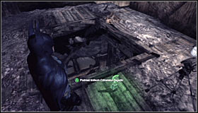 Start exploring the lowest level of the War Room - Batman trophies (11-23) | Museum - Museum - Batman: Arkham City Game Guide