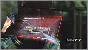 Approach the Trophy from the north, using one of the barrow balconies to reach a locked door - Batman trophies (01-12) | Wonder City - Wonder City - Batman: Arkham City Game Guide