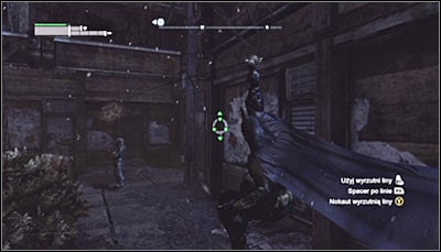 How to complete: You can approach this challenge only after unlocking the Line Launcher - Batman (24-40) | Physical challenges - Physical challenges - Batman: Arkham City Game Guide