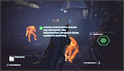 How to complete: Look for at least one armoured enemy and land beside him - Batman (24-40) | Physical challenges - Physical challenges - Batman: Arkham City Game Guide