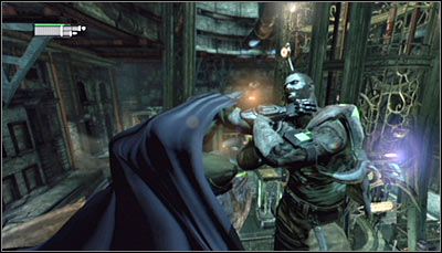 How to complete: Its a very simple challenge which you will probably complete during the main story - Batman (24-40) | Physical challenges - Physical challenges - Batman: Arkham City Game Guide