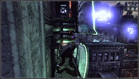 4 - Climb to the top of the ACE Chemical building to collect your equipment | Main story - Main story - Batman: Arkham City Game Guide