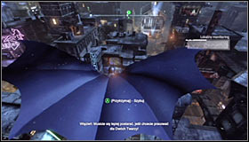 Now you can also access the map, thanks to which you will be able to locate your destination point more easily - Locate and enter Two-Faces Courthouse | Main story - Main story - Batman: Arkham City Game Guide