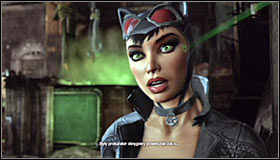 Right after taking care of them, Two-Face will shoot at you #1 - Save Catwoman from Two-Face | Main story - Main story - Batman: Arkham City Game Guide