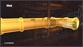 Head north and take the first turn right #1 - Access the Sionis Steel Mill through the main chimney | Main story - Main story - Batman: Arkham City Game Guide