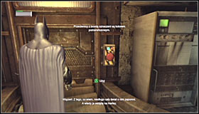 Note that inside the room south of here there are three armed enemies - Save the doctor from Jokers thugs | Main story - Main story - Batman: Arkham City Game Guide