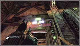 Head to the east part of the Smelting Chamber and search for the locked door #1 - Break into Jokers office in the Loading Bay | Main story - Main story - Batman: Arkham City Game Guide