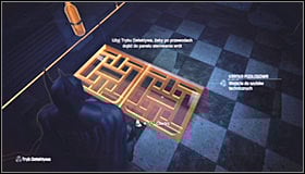 Head towards the exit door which you used previously - Rescue Mister Freeze from Penguin in the Museum | Main story - Main story - Batman: Arkham City Game Guide