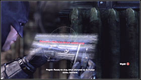 Approach the control panel found in this room #1 and prepare the Cryptographic Sequencer - Rescue Mister Freeze from Penguin in the Museum | Main story - Main story - Batman: Arkham City Game Guide