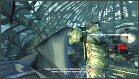 The overall strategy is very similar to the previous fights with Penguins men - Disable Penguins Final Communications Disruptor underground | Main story - Main story - Batman: Arkham City Game Guide