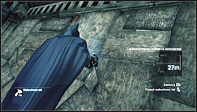 Of course using the Inverted Takedown isnt the only way of eliminating the enemies - Disable Penguins Final Communications Disruptor underground | Main story - Main story - Batman: Arkham City Game Guide