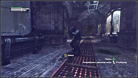 A better way of surprising an eliminating the enemies here is using the grates on the lowest level #1 - Rescue remaining undercover GCPD officers in the Museum | Main story - Main story - Batman: Arkham City Game Guide