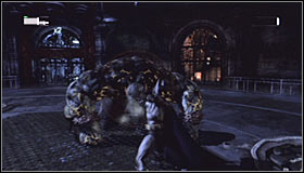 Just like before, you have to use the Explosive Gel on the generators #1 and afterwards detonate the planted charges - Defeat Solomon Grundy | Main story - Main story - Batman: Arkham City Game Guide