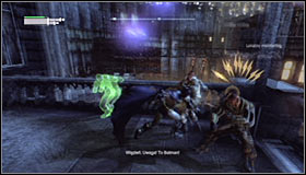 5 - Follow assassin using tracker device to locate Ras al Ghul | Main story - Main story - Batman: Arkham City Game Guide