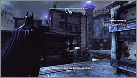 1 - Follow assassin using tracer device to locate Ras al Ghul | Main story - Main story - Batman: Arkham City Game Guide