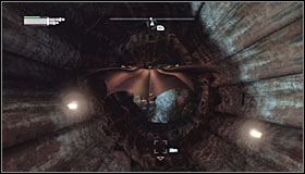 As the four enemies found here are using firearms, it would be good to attack them by surprise - Follow assassin using tracer device to locate Ras al Ghul | Main story - Main story - Batman: Arkham City Game Guide