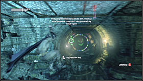 7 - Follow assassin using tracer device to locate Ras al Ghul | Main story - Main story - Batman: Arkham City Game Guide