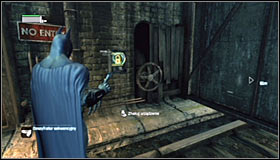 10 - Follow assassin using tracer device to locate Ras al Ghul | Main story - Main story - Batman: Arkham City Game Guide