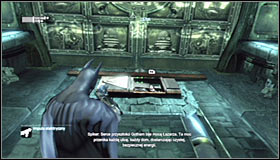 21 - Follow assassin using tracer device to locate Ras al Ghul | Main story - Main story - Batman: Arkham City Game Guide