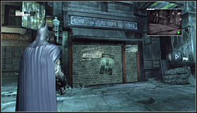 1 - Locate the secret entrance using the video data | Main story - Main story - Batman: Arkham City Game Guide