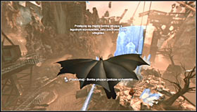 Thoroughly read the instruction displayed on the screen - Locate Ras al Ghul and obtain a sample of his blood | Main story - Main story - Batman: Arkham City Game Guide