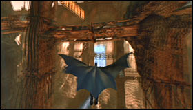 If youve done everything properly, you safely fly through the vortex and reach a new area, landing on top of a small tower #1 - Locate Ras al Ghul and obtain a sample of his blood | Main story - Main story - Batman: Arkham City Game Guide