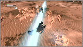 In the second part you will have to attack the assassins that came out of the ground #1 - Defeat Ras al Ghul | Main story - Main story - Batman: Arkham City Game Guide