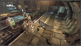 It would be good to begin the fight with a surprise attack (Y) on the armoured enemy #1 - Return to the GCPD to deliver the blood of Ras al Ghul to Mister Freeze | Main story - Main story - Batman: Arkham City Game Guide