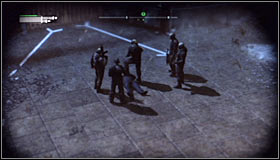 1 - Interrogate Quincy Sharp for information on Hugo Strange | Main story - Main story - Batman: Arkham City Game Guide