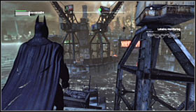 In order to reach the Sionis Steel Mill you of course need to head to the industrial district in the south-east part of Arkham City - Infiltrate the Steel Mill (part 2) | Main story - Main story - Batman: Arkham City Game Guide