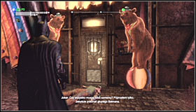 In the end take care of the two enemies guarding the entrance #1 - Infiltrate the Steel Mill (part 2) | Main story - Main story - Batman: Arkham City Game Guide