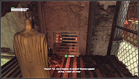 Your goal is to reach the northernmost grapple points #1, as it will let you climb onto the new ledge - Infiltrate the Steel Mill (part 2) | Main story - Main story - Batman: Arkham City Game Guide