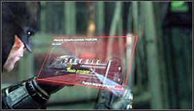 After securing the area, examine the middle part of the upper balconies to find an elevator entrance #1 - Climb the observation deck to stop Protocol 10 | Main story - Main story - Batman: Arkham City Game Guide