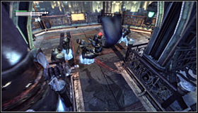 11 - Climb the observation deck to stop Protocol 10 | Main story - Main story - Batman: Arkham City Game Guide