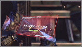 After youre done, take out the Cryptographic Sequencer and hack the panel in the west corner #1 (SAFEGUARDING) #2 - Climb the observation deck to stop Protocol 10 | Main story - Main story - Batman: Arkham City Game Guide