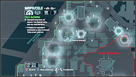 Now Id suggest approaching the sniper standing on the roof of the left building, the one north-west of the theatre #1 #2 - Follow tracker to save Talia from Joker | Main story - Main story - Batman: Arkham City Game Guide