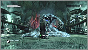 Using this tactic you will gradually drain the blue part of Clayfaces health bar - Get the cure from Joker and stop him from becoming immortal | Main story - Main story - Batman: Arkham City Game Guide