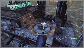 As you have destroyed all the containers, you can now return to Bane - Fragile Alliance - p. 2 | Side missions - Side missions - Batman: Arkham City Game Guide