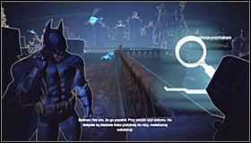 Once again turn on the evidence scanner - Shot in the Dark - p. 1 | Side missions - Side missions - Batman: Arkham City Game Guide