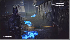 Traditionally, you will have to find the place where the bullet has landed - Shot in the Dark - p. 1 | Side missions - Side missions - Batman: Arkham City Game Guide